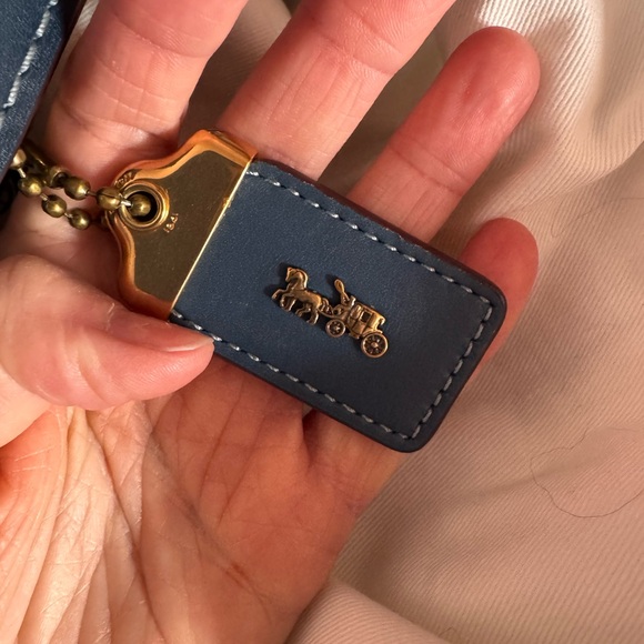 Coach 1941 Saddle Bag 23. Like new. Dark denim. - Picture 13 of 14